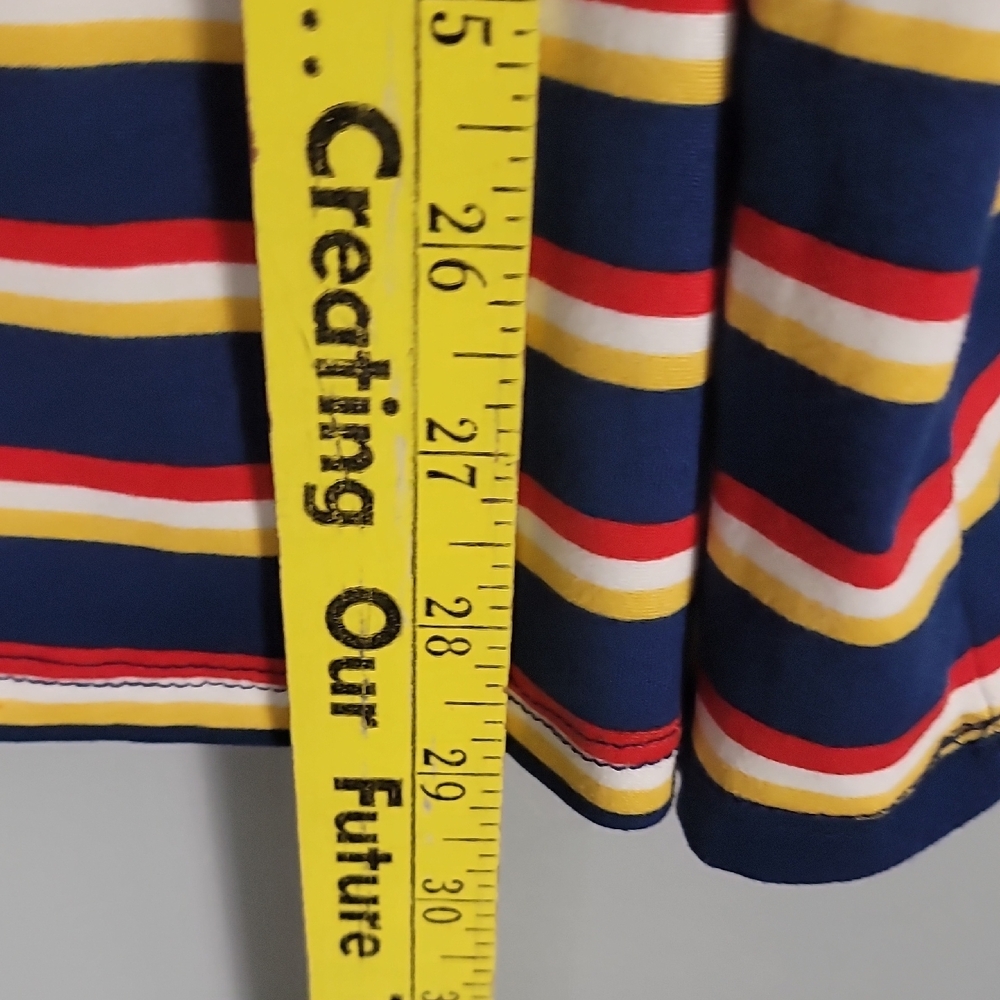Papermoon Blue Striped Halter Tank Top - Picture 3 of 6